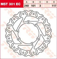 Red Moto CRF 450 RX Enduro [2017-2018, 2019-2020] - Wave® Bremsscheibe – Bild 10