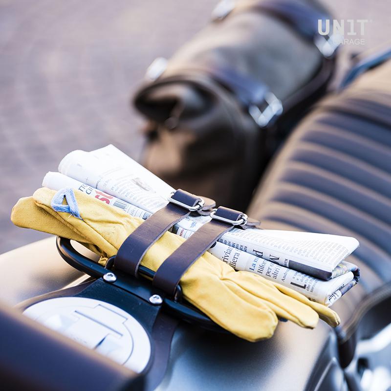 BMW R nineT 1200 Roadster [2014-2023] - Lederbänder für Gepäckträger