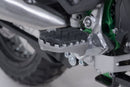 [SW-MOTECH] - ION footrest kit, silver/black, version FRS.08.011.10500/S – picture 1