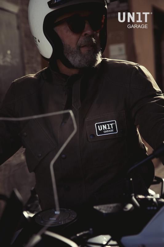 BMW R nineT 1200 Scrambler [2016-2023] - Grüne Zagora-Jacke