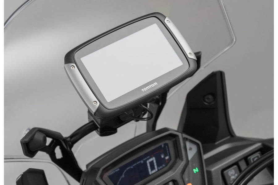 [SW-MOTECH] - Navi-Halter für Rohre Ø 10/12 mm – Bild 1