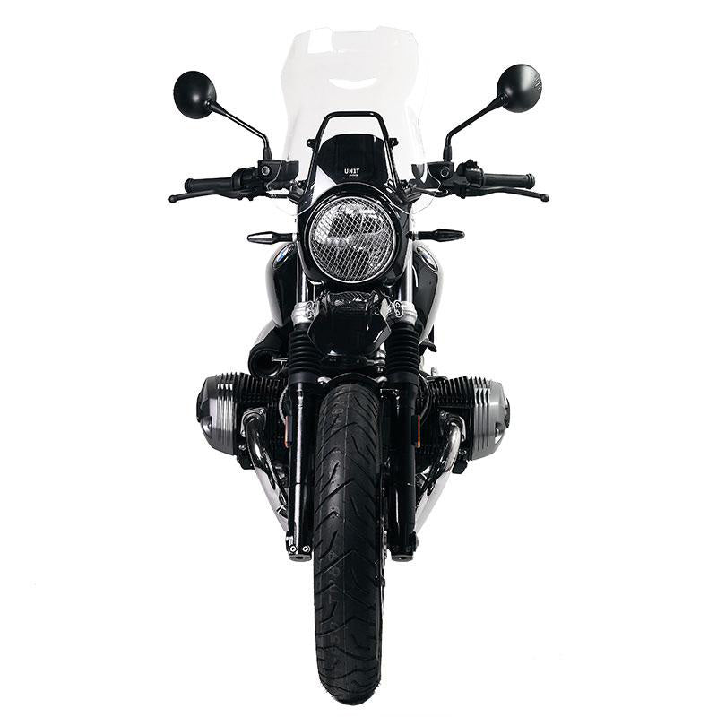 BMW R nineT 1200 Scrambler [2016-2023] - Scheinwerferabdeckung Schutzgitter Grau