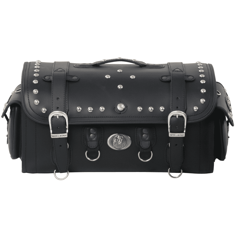 Motorcycle bag [Hepco & Becker] - leather handbag Buffalo Custom - luggage rack