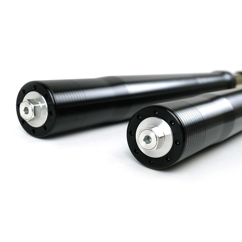 BMW R nineT 1200 Pure [2017-2023] - Öhlins USD-Gabelsatz + Einheit Garagenplatten und -füße (Standardhöhe)