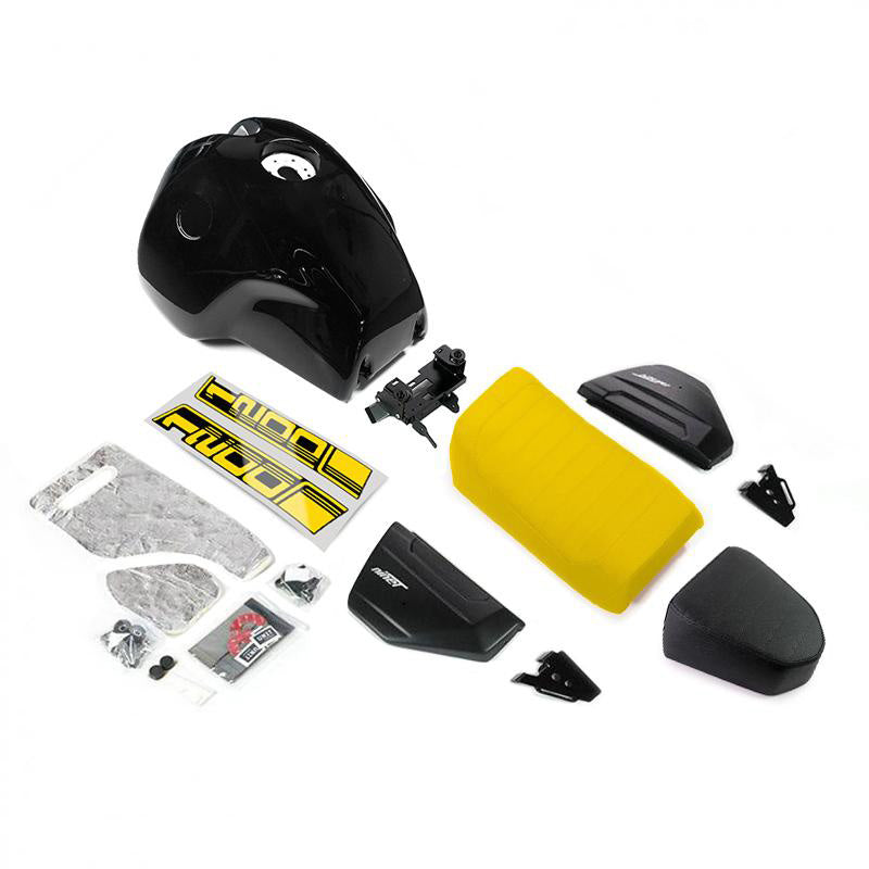 BMW R nineT 1200 Urban G/S (low exhaust) [2017-2023] - Kit NineT PARIS DAKAR 40th