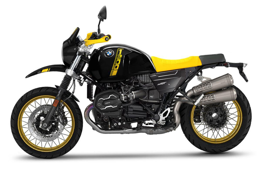 BMW R nineT 1200 Urban G/S (low exhaust) [2017-2023] - Kit NineT PARIS DAKAR 40th