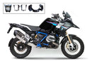 BMW R 1200 GS LC Rad [2013-2019] - RAD-Kit Avusschwarz/Mattschwarz (2013–2016)