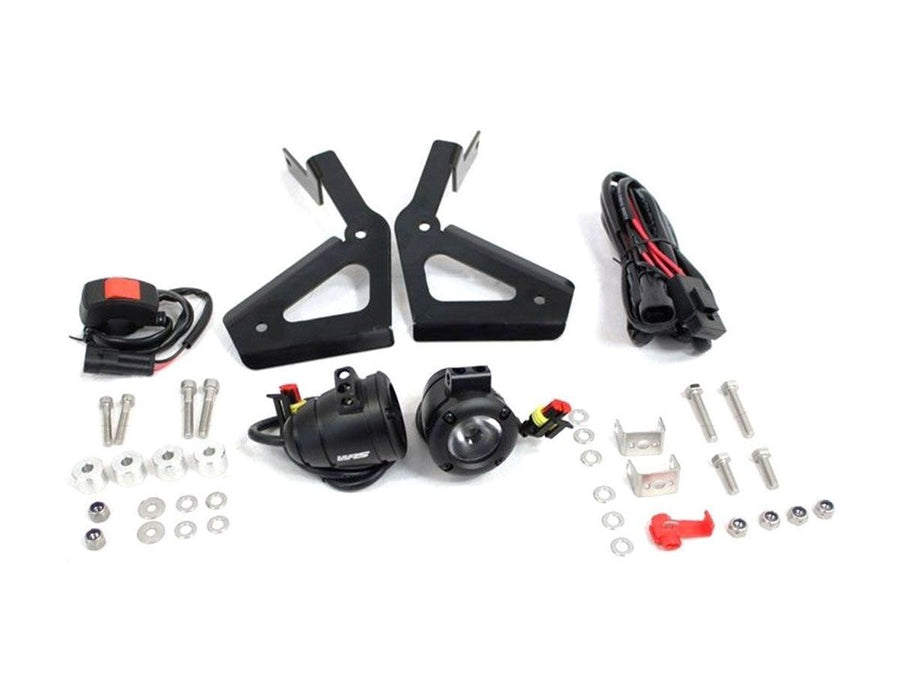 HONDA CROSSTOURER [2012-2021] - LED-Zusatzscheinwerfer-Kit mit Haltern – Ansicht 1