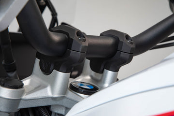 BMW R 1250 GS [2019-2024] - Handlebar relocation 32 mm higher, 25 mm to the rear, black - picture 2