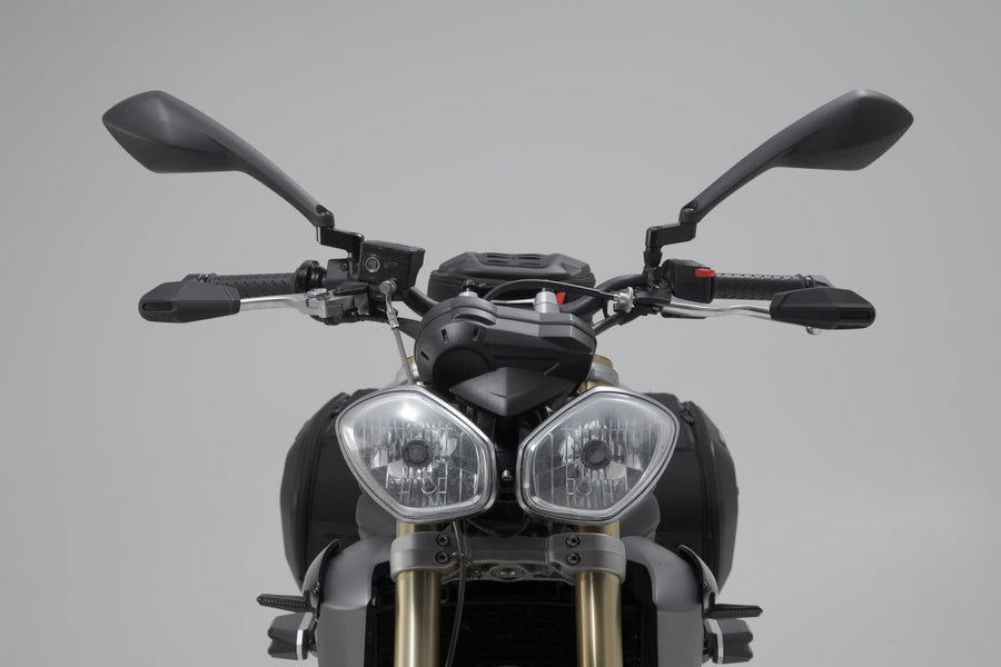 Triumph Street Triple 675 [2013-2015] - Lever guards with windscreen - picture 1