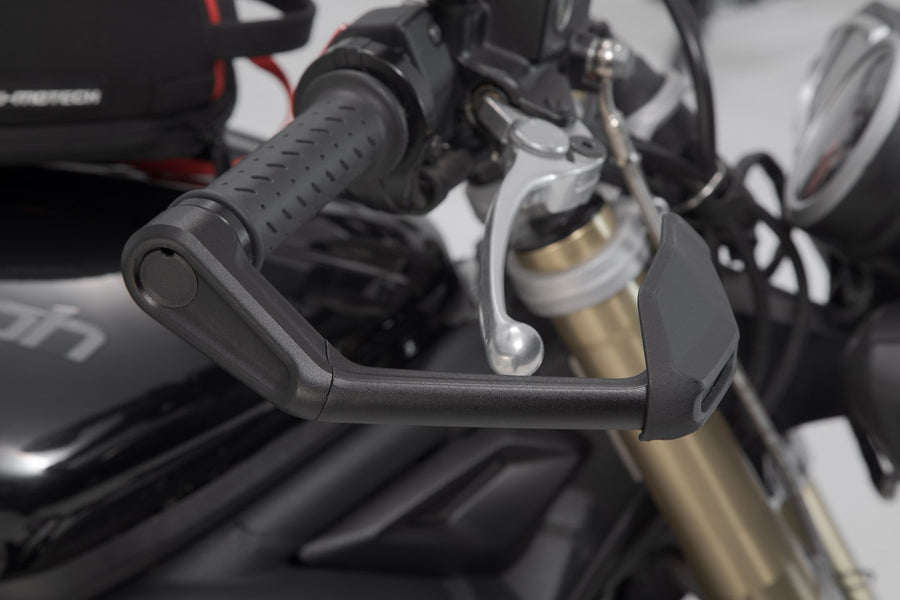 Triumph Street Triple 675 [2013-2015] - Lever guards with windscreen - picture 4