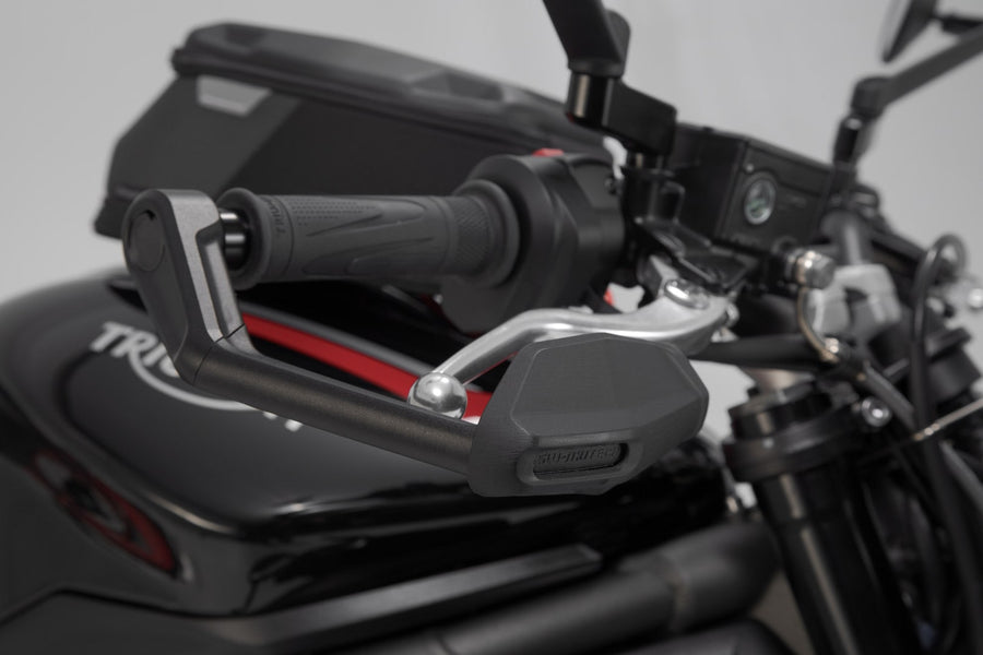 Triumph Street Triple 765 R LRH Low [2020-2022] - lever guards with wind protection - picture 3