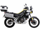 Aprilia Tuareg 660 [2022-2024] - Kofferträgerset Cutout schwarz inkl. Xplorer Cutout silber Kofferset