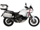 Ducati DesertX [2022-2026] - Kofferträgerset Cutout schwarz inkl. Xplorer Cutout silber Kofferset