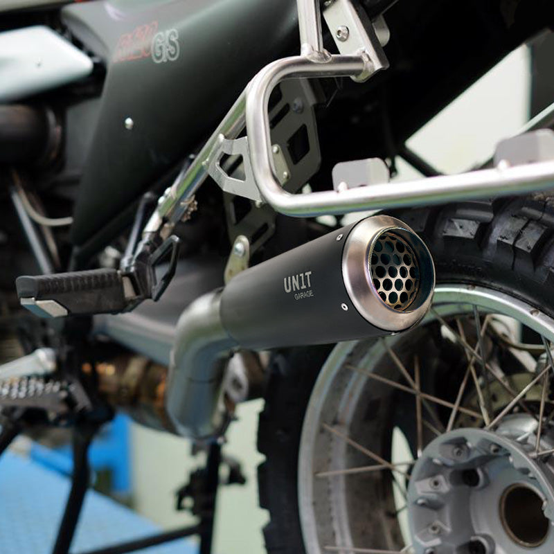 BMW R 120 G/S ADV [2004-2012] - GP-Style Titan-Schalldämpfer 2010–2012 mit sichtbarer Schweißnaht