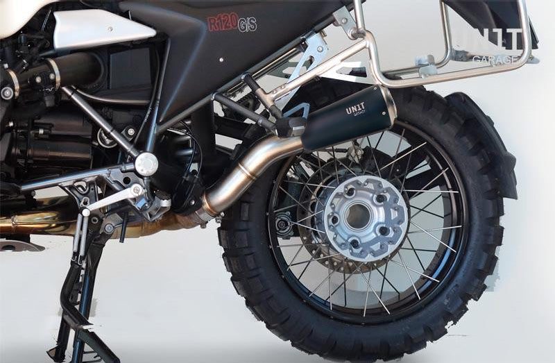 BMW R 120 G/S R [2004-2012] - GP-Style Titan-Schalldämpfer 2010–2012 mit sichtbarer Schweißnaht