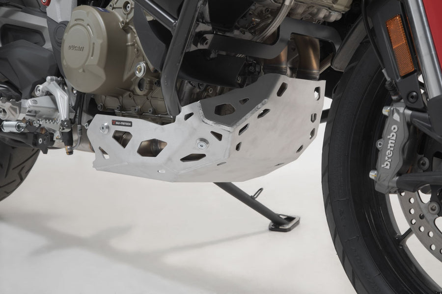 Ducati Multistrada V4 1200 [2022-2024] - engine protection bar silver - picture 2