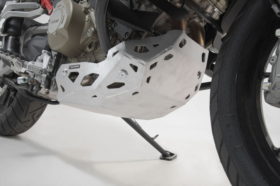 Ducati Multistrada V4 1200 [2022-2024] - engine protection bar silver - picture 3