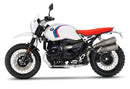 BMW R nineT 1200 Urban G/S (low exhaust) [2017-2023] - Rear fender with license plate kit
