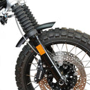 BMW R nineT 1200 Scrambler [2016-2023] - Schwarz Aluminium-Kotflügel mit Gabelstabilisator