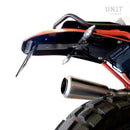 BMW R nineT 1200 Urban G/S (low exhaust) [2017-2023] - Rear fender with license plate kit