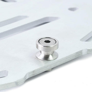 BMW R 1300 GS [2024–2026] - Atlas Silver Topcase-Platte für Original-Gepäckträger der