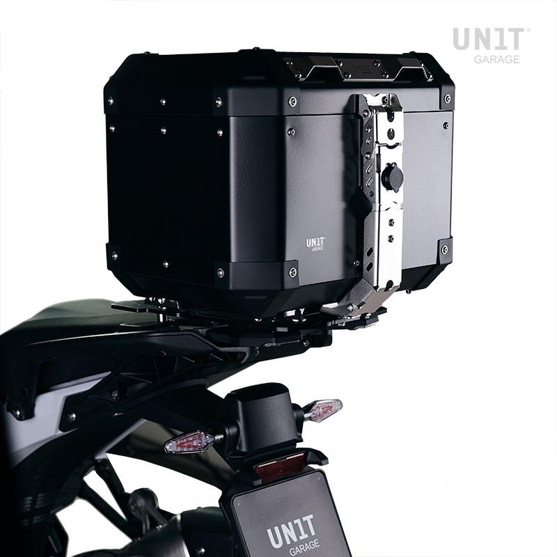 BMW R 1300 GS Adventure [2024–2026] - Atlas Black Topcase-Platte für Original-Gepäckträger der BMW R1300GS ADV