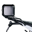 BMW R 1300 GS [2024–2026] - Atlas 44L Universal-Aluminium-Topcase + Atlas Silver Topcase-Platte für Original-Gepäckträger der