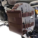 BMW R 1150 GS Adventure [2002-2006] - Aluminum bag holder with leather front, quick coupling and left frame