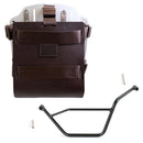 BMW R 1150 GS Adventure [2002-2006] - Aluminum bag holder with leather front, quick coupling and left frame