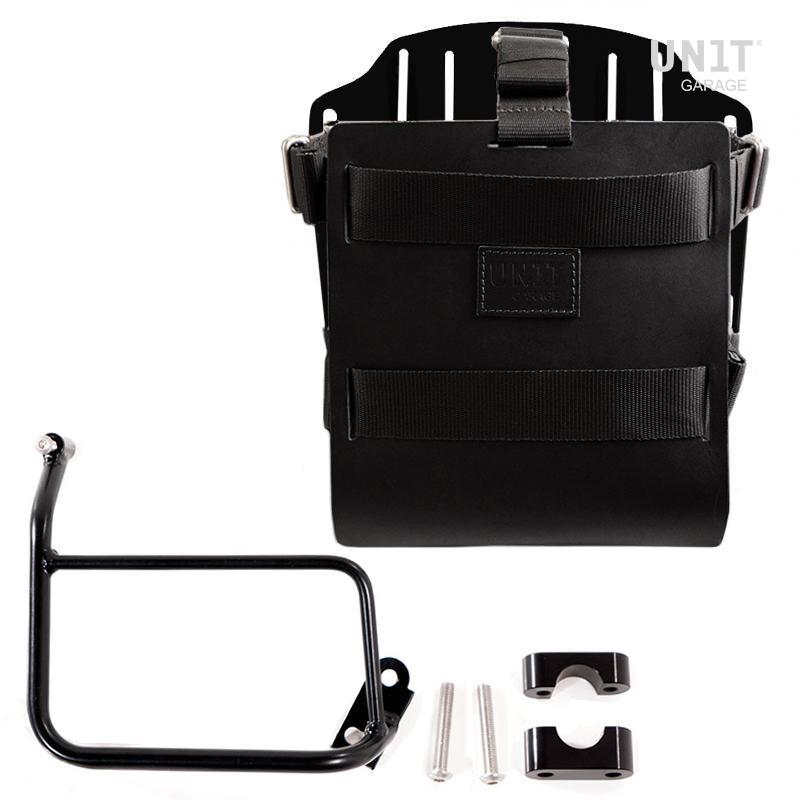 BMW R 120 G/S ADV [2004-2012] - Alu-Taschenhalter Leder mit Schnellverschluss und Rahmen