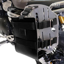 BMW R nineT 1200 Pure [2017-2023] - Aluminium-Taschenhalter mit verstellbarer Lederfront, Schnellkupplung und Rahmen
