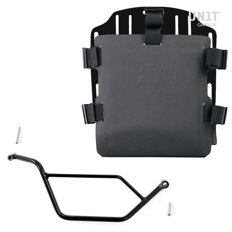 BMW R 1150 GS [1999-2004] - Aluminum bag holder with Hypalon front, quick coupling + right frame