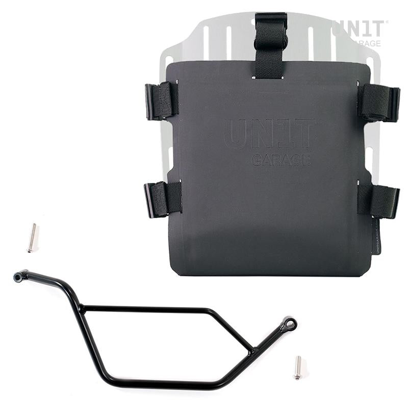 BMW R 1150 GS [1999-2004] - Aluminum bag holder with Hypalon front, quick coupling + right frame