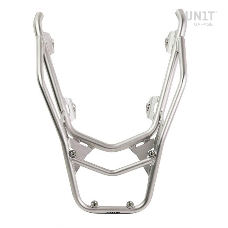 BMW R 1300 GS [2024–2026] - Gepäckträger hinten mit Soziusgriffen (Silberfarbe)