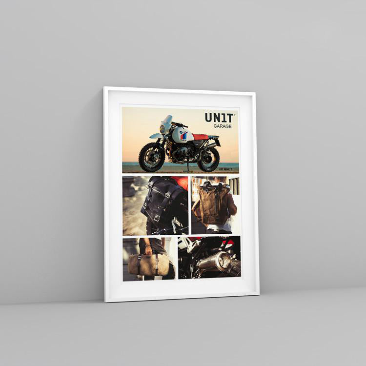 BMW R nineT 1200 Urban G/S (hoher Auspuff) [2017-2023] - Plakat B.