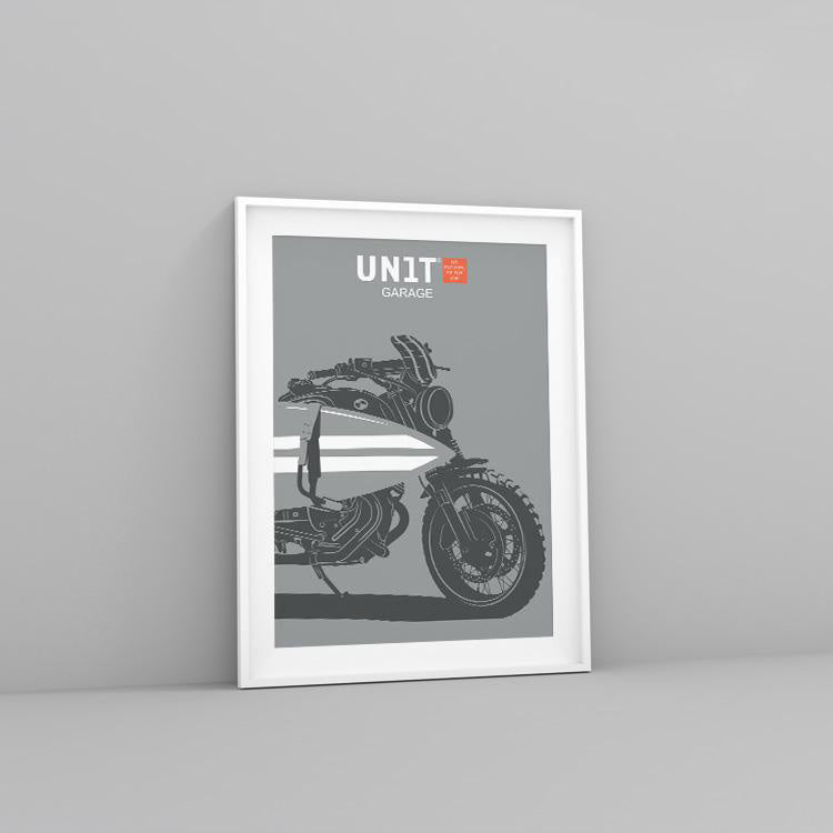 BMW R nineT 1200 Urban G/S (niedriger Auspuff) [2017-2023] - Poster E