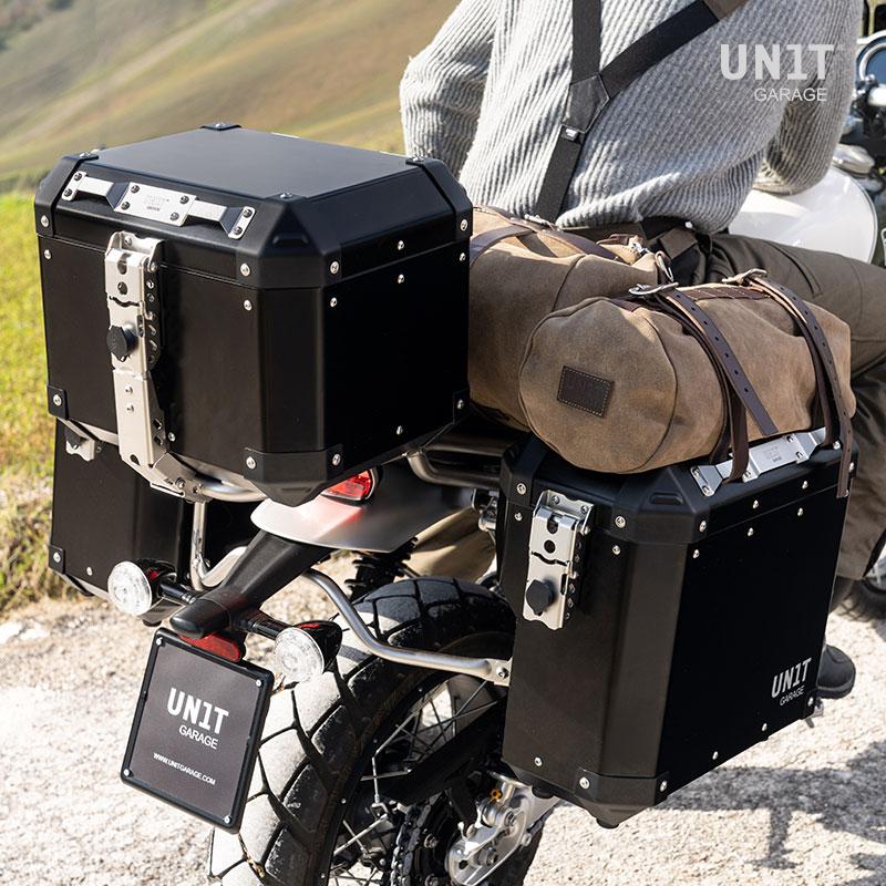 BMW R 120 G/S [2004-2012] - Spaltleder-Rolltasche 10–16L
