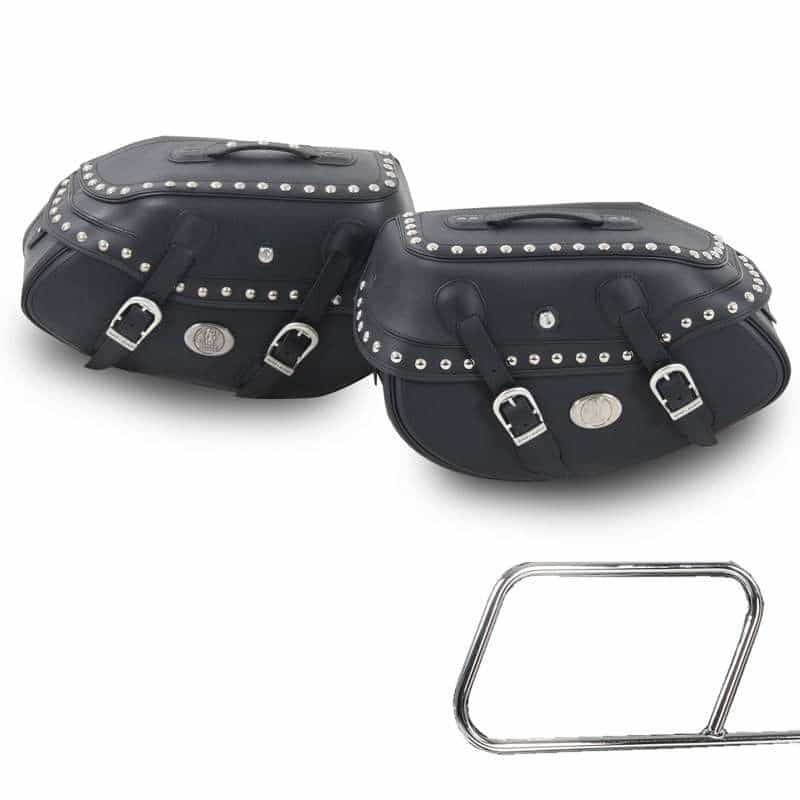 Motorcycle bag [Hepco & Becker] - saddlebags Buffalo Custom - tube pannier holder