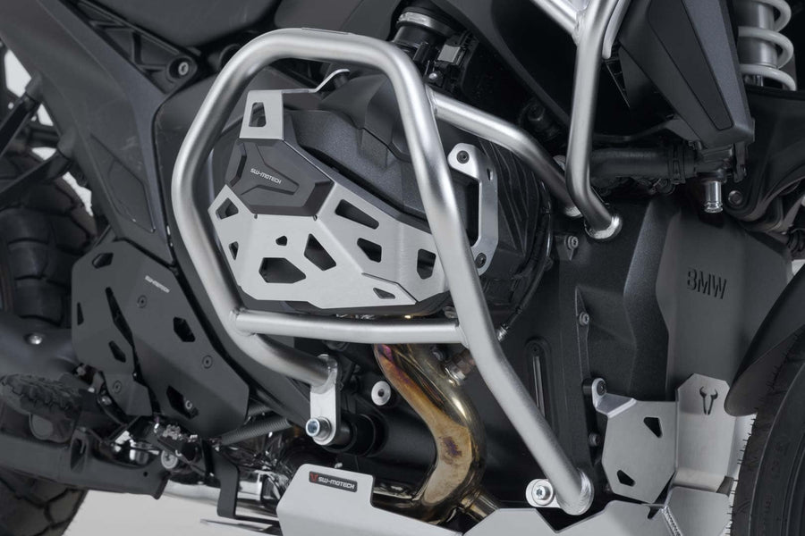 BMW R 1300 GS [2023-2026] - Crash bar made of stainless steel, silver and electropolished - Image 1