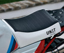 BMW R nineT 1200 Racer [2017-2020] - Vordere Sitzbank Kit aus Sky Weiß/Schwarz
