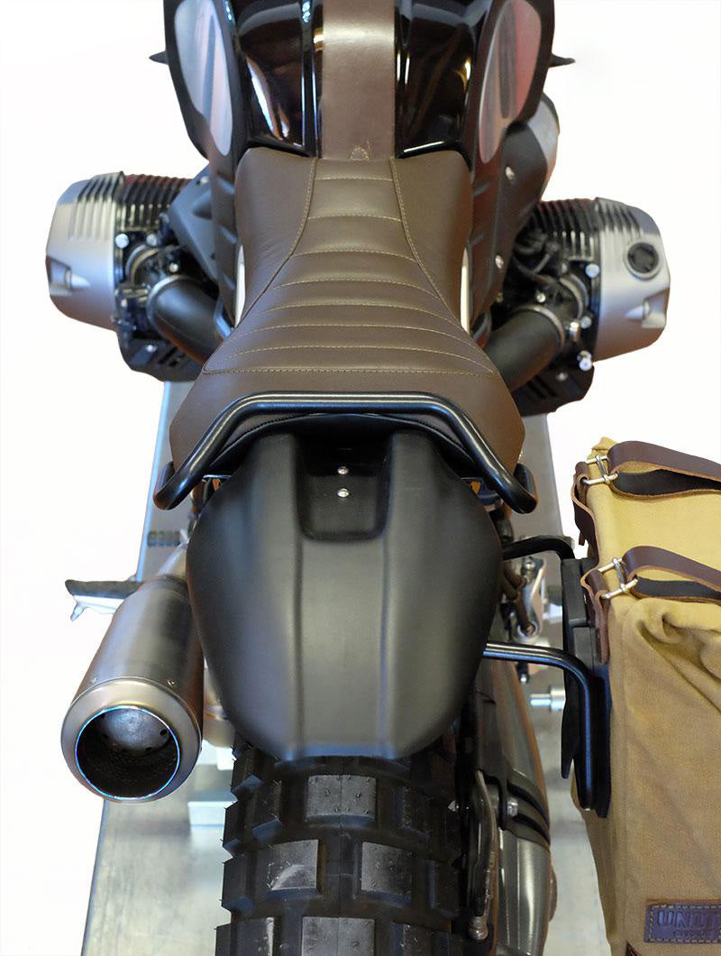 BMW R nineT 1200 Urban G/S (hoher Auspuff) [2017-2023] - Einzelsitzbank aus Leder