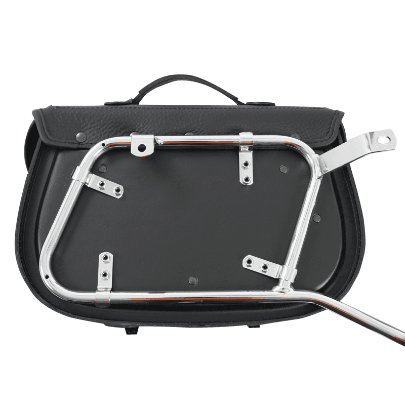 Motorradtasche [Hepco & Becker] - Leder Nevada – Rohrpacktaschenhalter