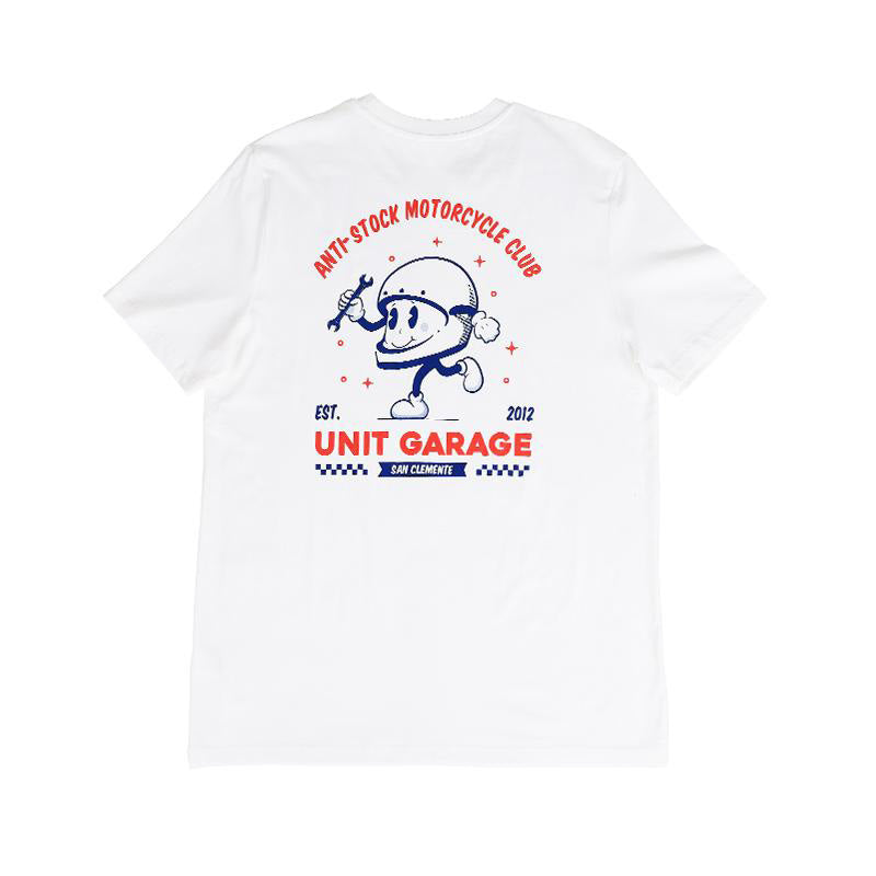 BMW R nineT 1200 Urban G/S (niedriger Auspuff) [2017-2023] - Unitgarage „Anti-Stock Motorcycle Club“-T-Shirt