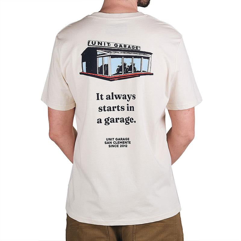 BMW R nineT 1200 Urban G/S (niedriger Auspuff) [2017-2023] - Unitgarage „San Clemente“-T-Shirt