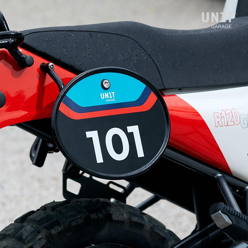 BMW R nineT 1200 Pure [2017-2023] - Startnummerntafel mit Schnellverschluss und Schloss