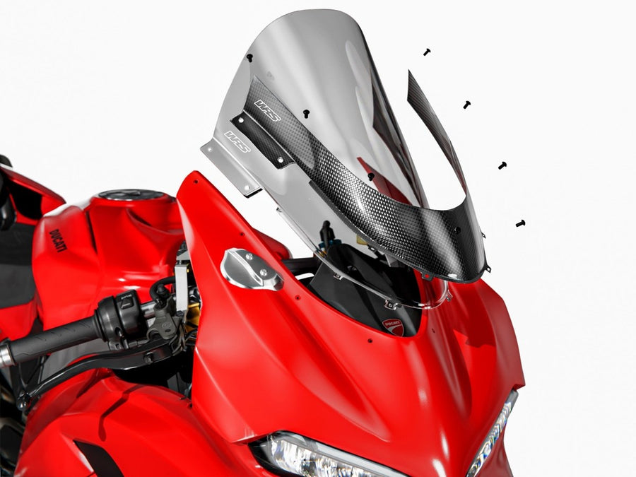 Ducati Panigale V2 S [2025-2026] - CarbonSkin windshield cover - view 5