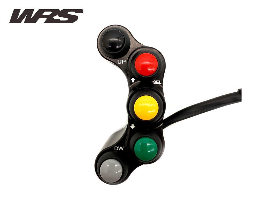 YAMAHA YZF R 6 [2006-2024] - Left 5-button switch unit for I2M dashboard - view 1