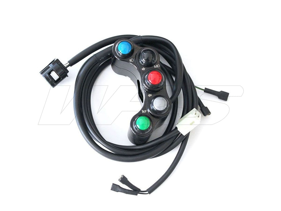 DUCATI 1098 [2007-2009] - Left switch unit 7 buttons - view 1