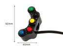 DUCATI 1098 [2007-2009] - Left switch unit 7 buttons - view 4